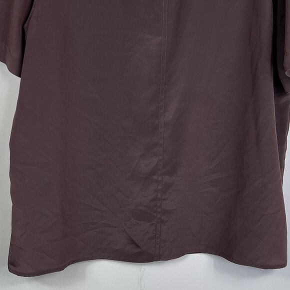 Lilli Ann Collection Vintage Union Made Silky Blouse - Picture 2 of 11